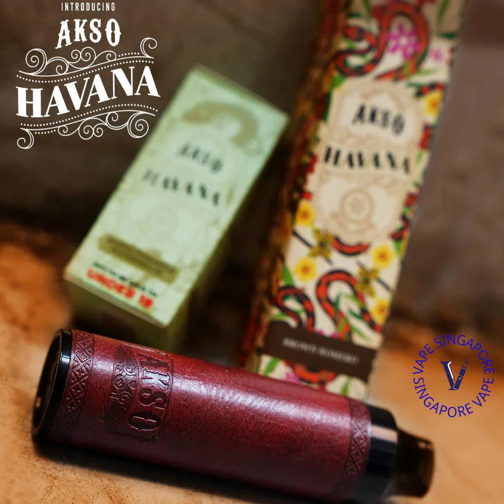 HCigar AKSO HAVANA Pre-fill Pod Kit 600mAh - Vape Singapore SG Vape