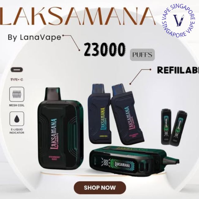Laksamana 23000 Puffs By Lana Vape - Vape Singapore SG Vape