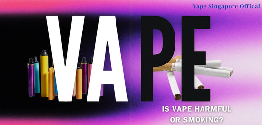 Is vape harmful or smoking? - Vape Singapore SG Vape