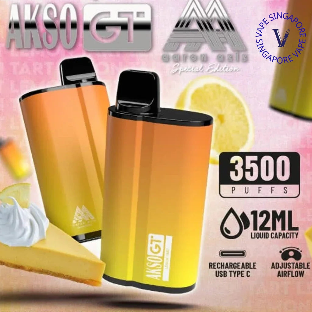 Akso Gt 3500 Puffs (Disposable Vape) - Vape Singapore SG Vape
