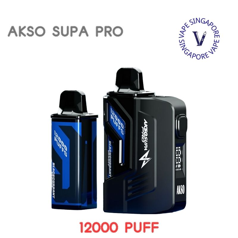 Akso Supa Pro Kit 12000 Puff - Vape Singapore SG Vape