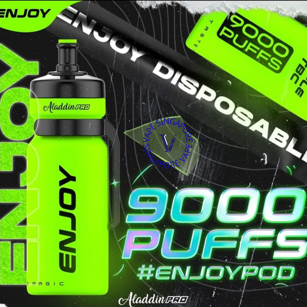Aladdin Pro More Enjoy 9000 Puff Vape - Vape Singapore SG Vape