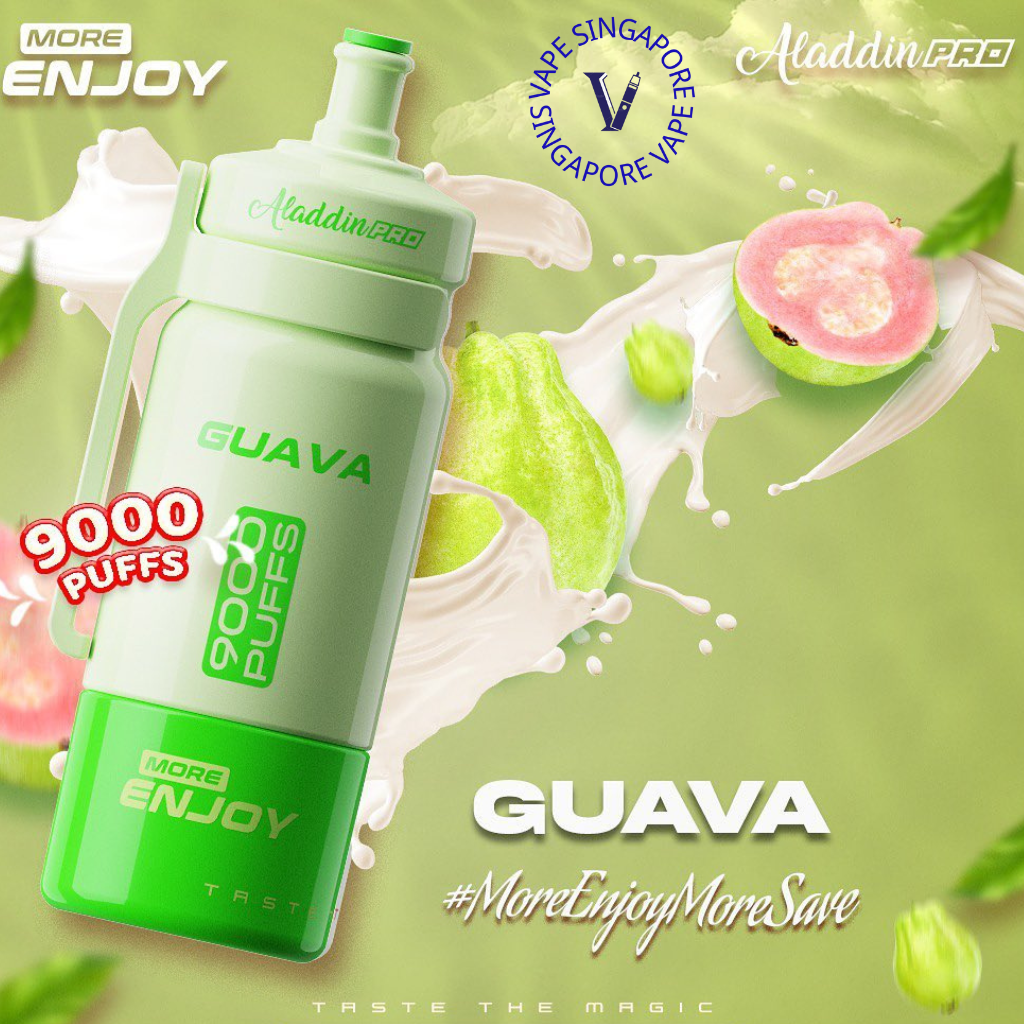Aladdin Pro More Enjoy 9000 Puff Vape - Vape Singapore SG Vape