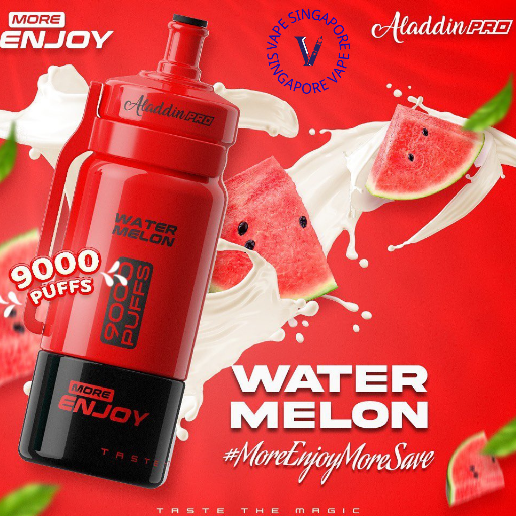 Aladdin Pro More Enjoy 9000 Puff Vape - Vape Singapore SG Vape