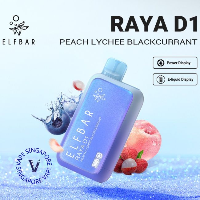 Elf bar Raya D1 13k Puff - Vape Singapore SG Vape