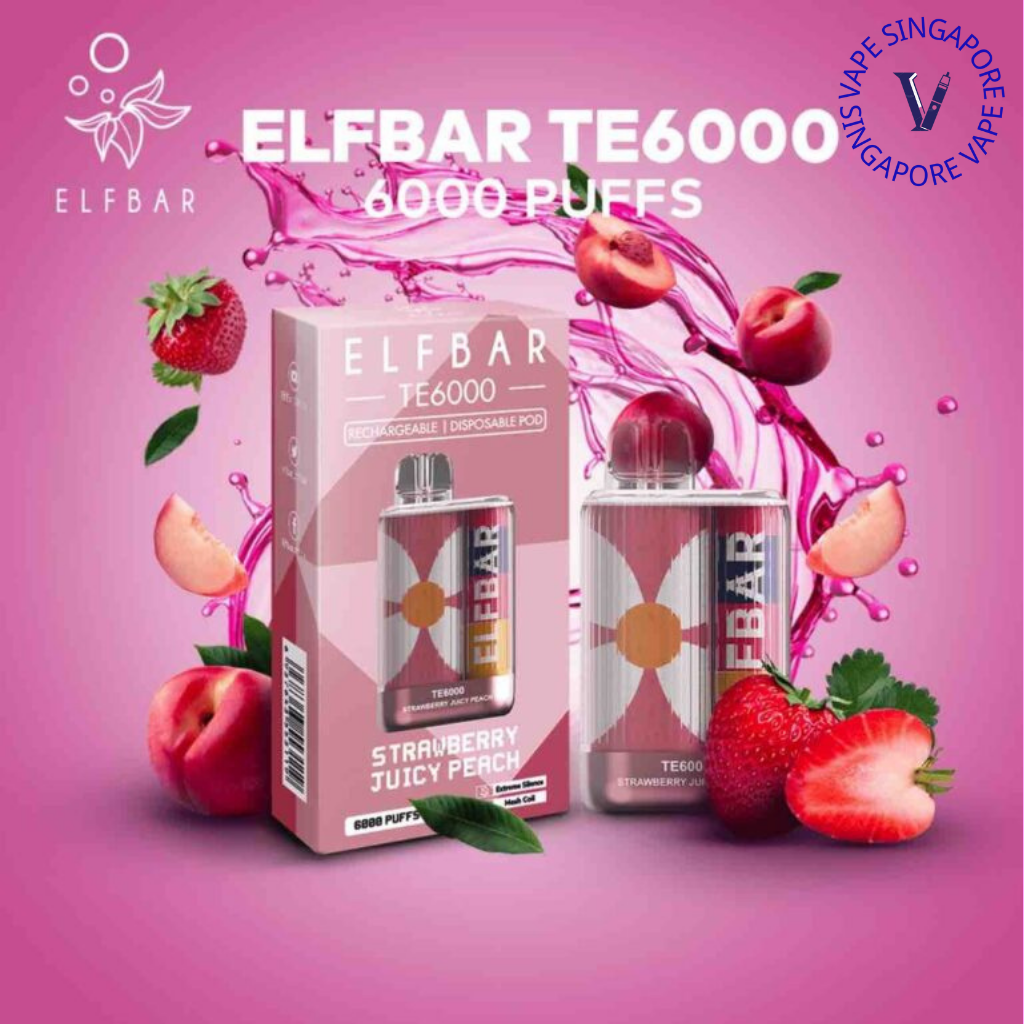 Elf Bar TE 6000 Puff (Elf Bar BC) - Vape Singapore SG Vape