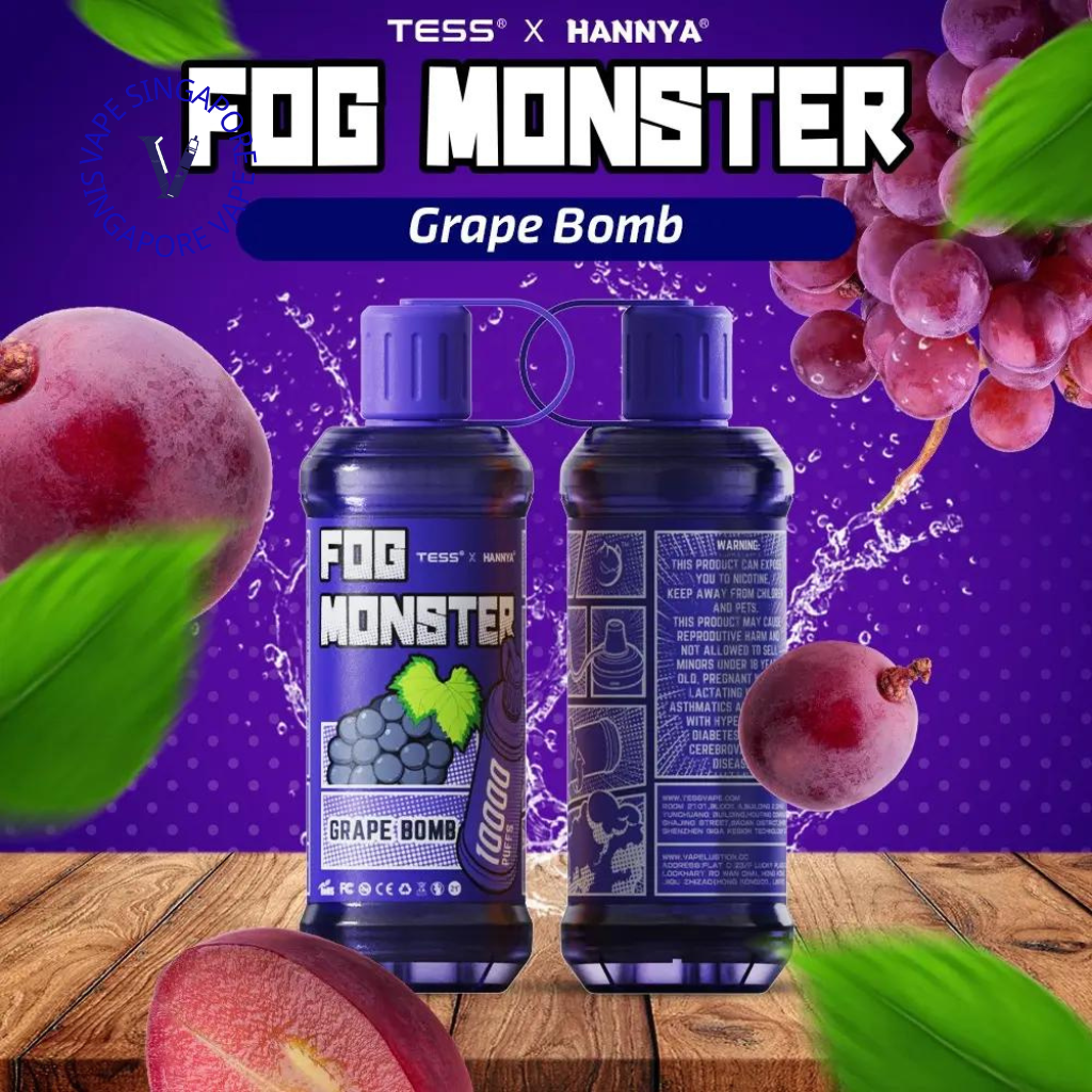 Fog Monster 10,000 Puff Disposable Vape - Vape Singapore SG Vape