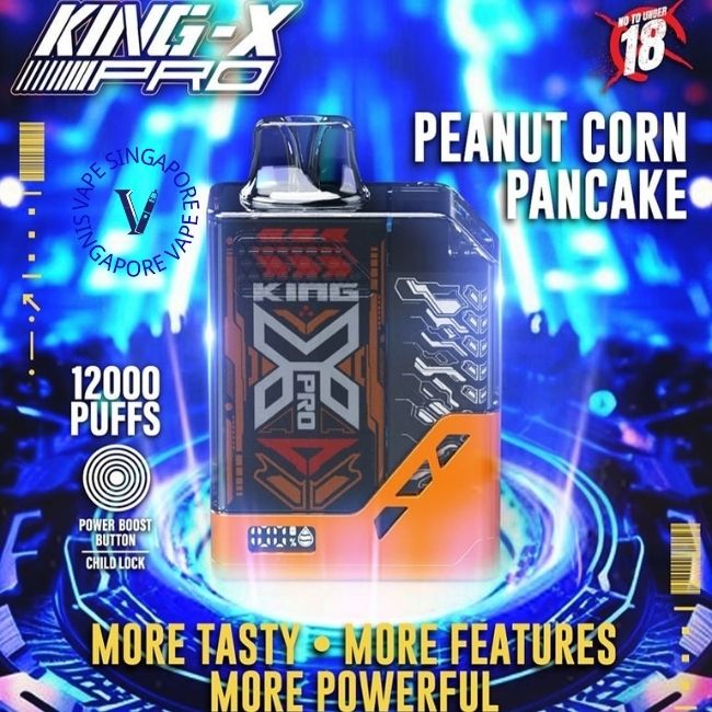 King X Pro 12000 Puff - Vape Singapore SG Vape