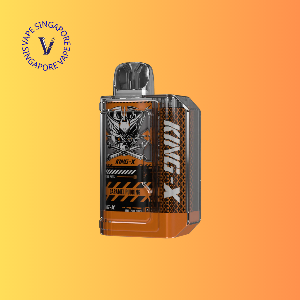 King X 7500 puff rechargeable disposable vape - Vape Singapore SG Vape