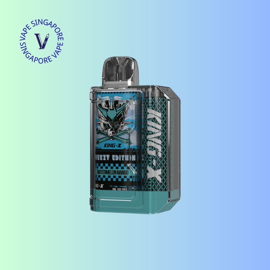 King X 7500 puff rechargeable disposable vape - Vape Singapore SG Vape