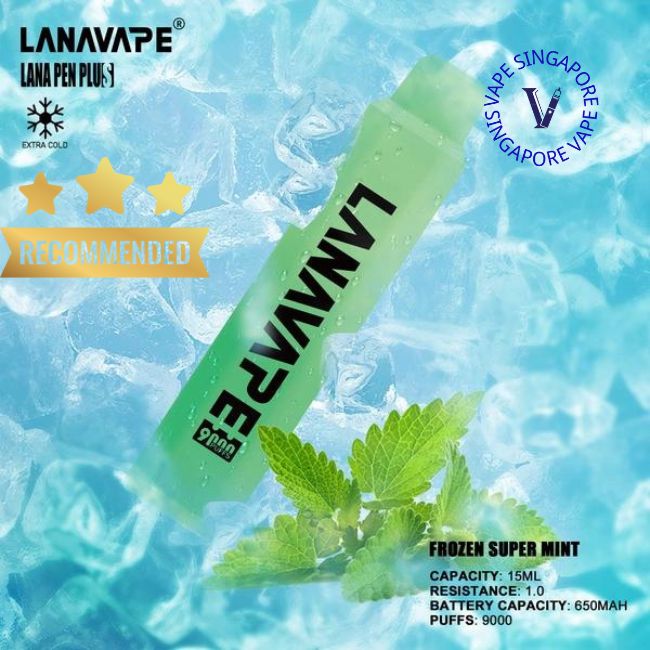 Lana Pen Plus 9000 Puff Ready Stock - Vape Singapore SG Vape