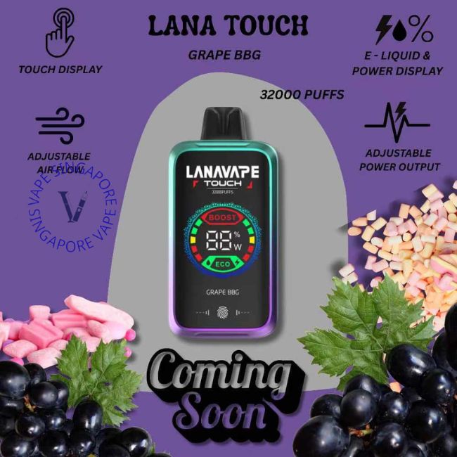 Lana Touch 32000 Puffs - Vape Singapore SG Vape