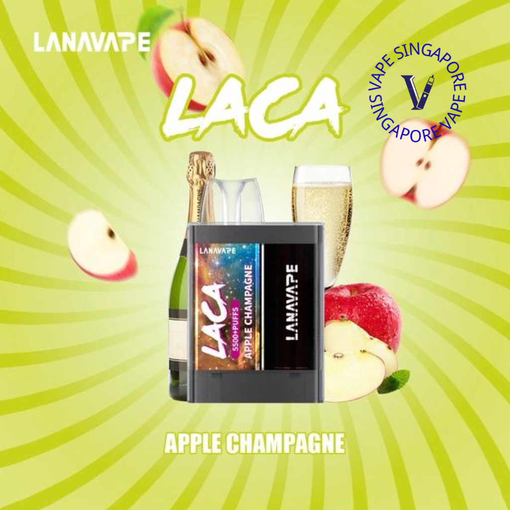 Lana Laca 5500 puff disposable vape - Vape Singapore SG Vape