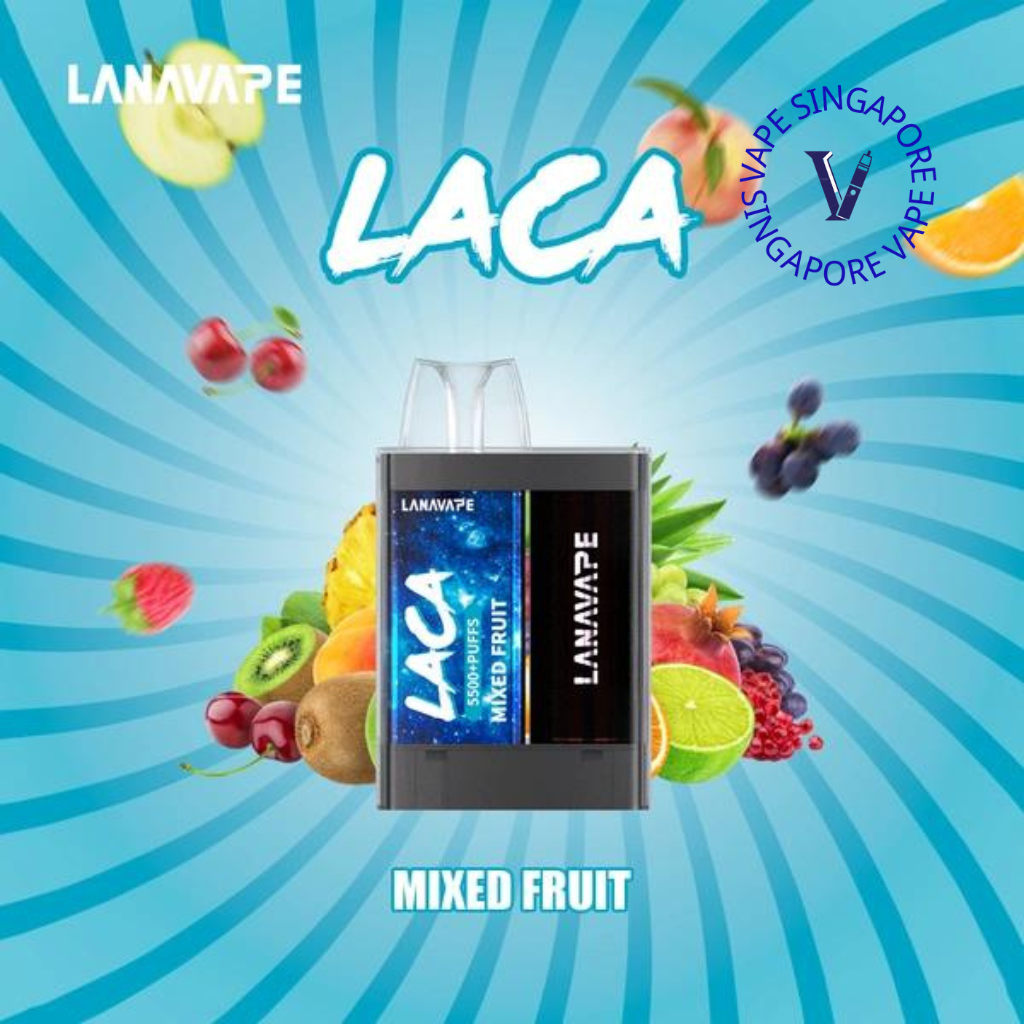 Lana Laca 5500 puff disposable vape - Vape Singapore SG Vape