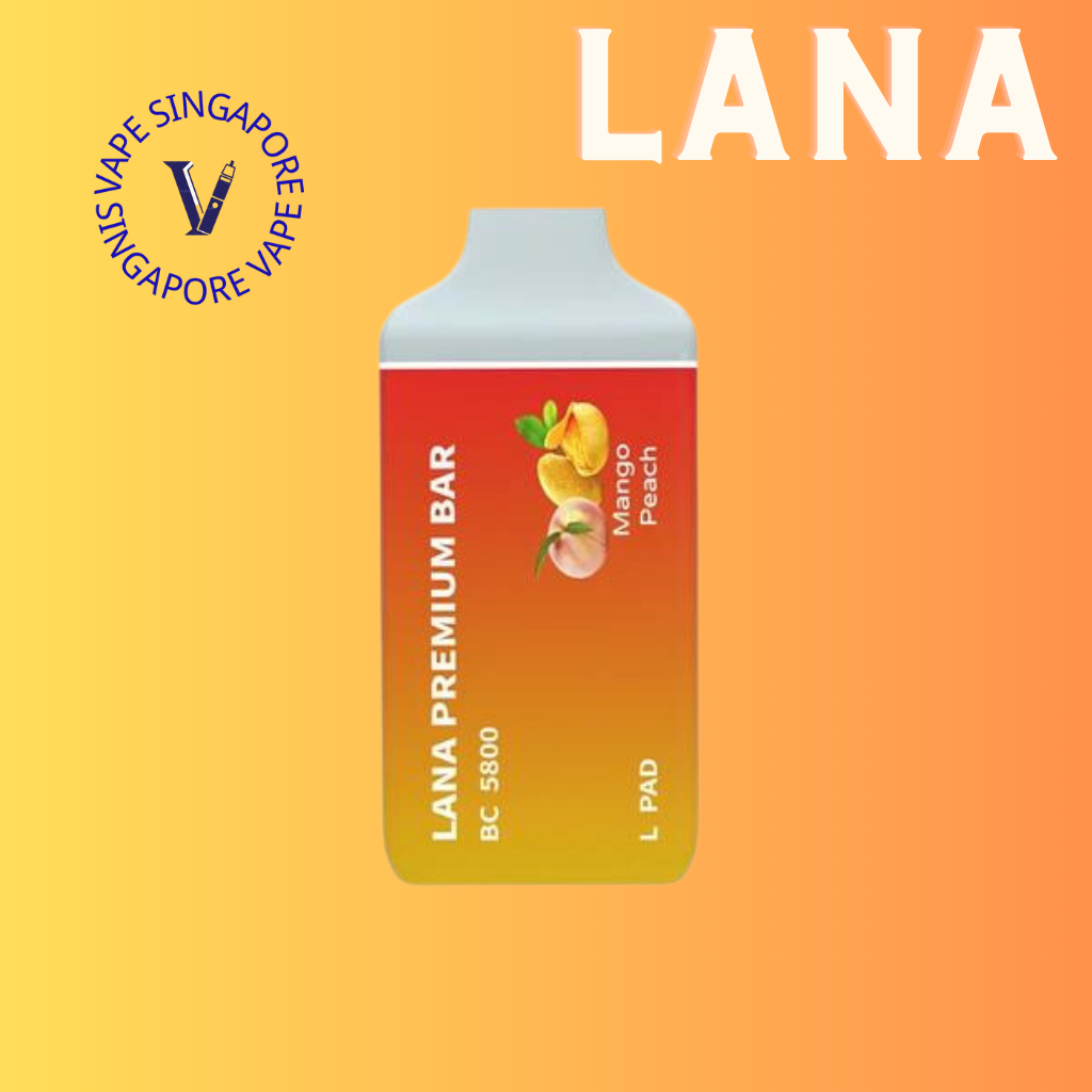Lana Premium Bar 5800 puff disposable vape - Vape Singapore SG Vape