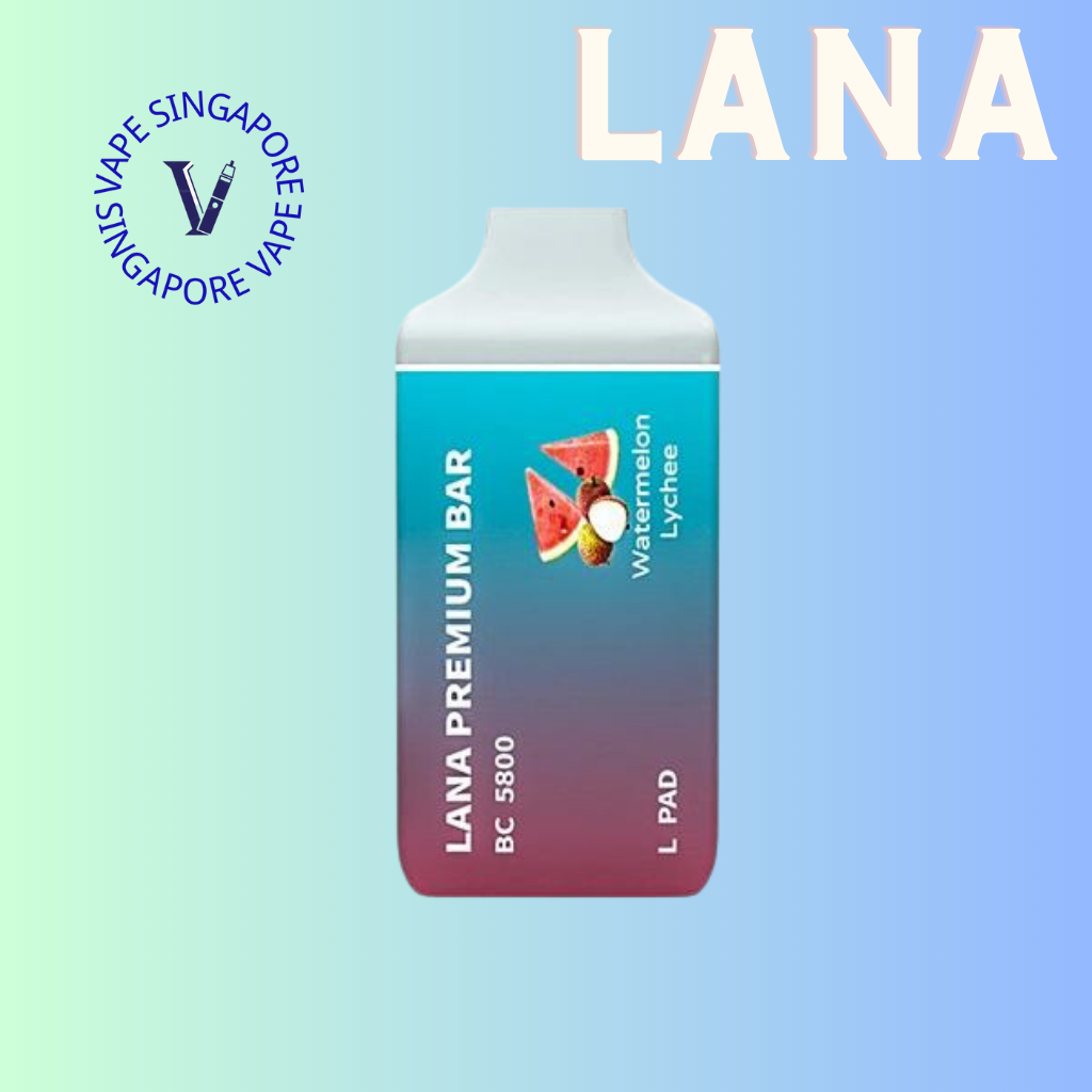 Lana Premium Bar 5800 puff disposable vape - Vape Singapore SG Vape