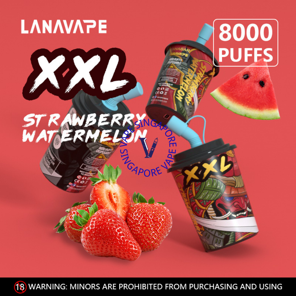 Lana Bar XXL 8000 puff disposable vape - Vape Singapore SG Vape