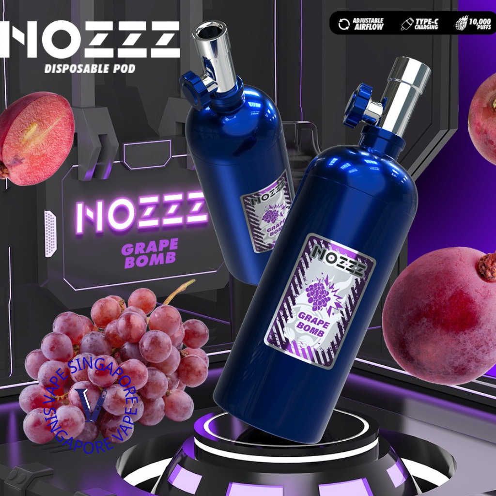 Nozzz 10000 puff disposable vape - Vape Singapore SG Vape
