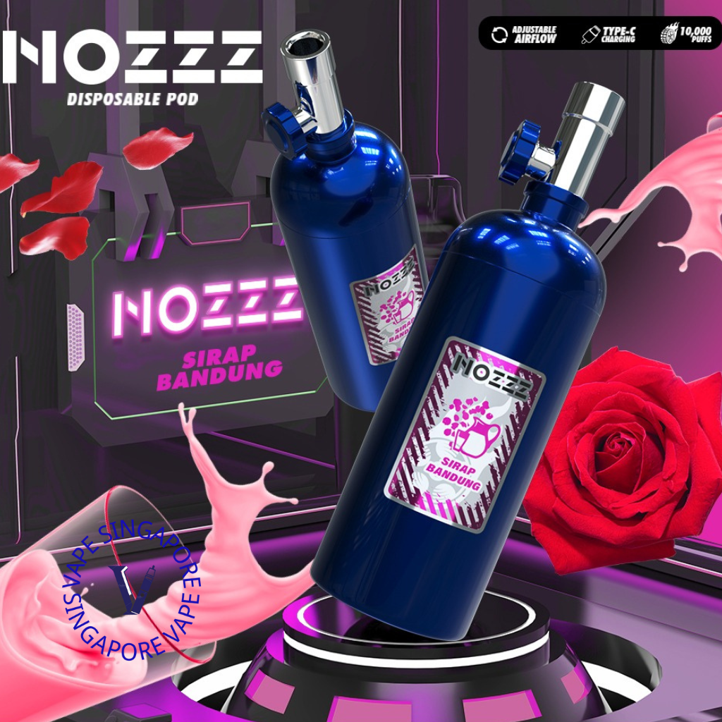 Nozzz 10000 puff disposable vape - Vape Singapore SG Vape