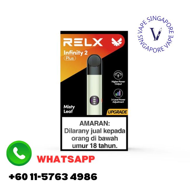 Relx Infinity 2 Plus Device - Vape Singapore SG Vape