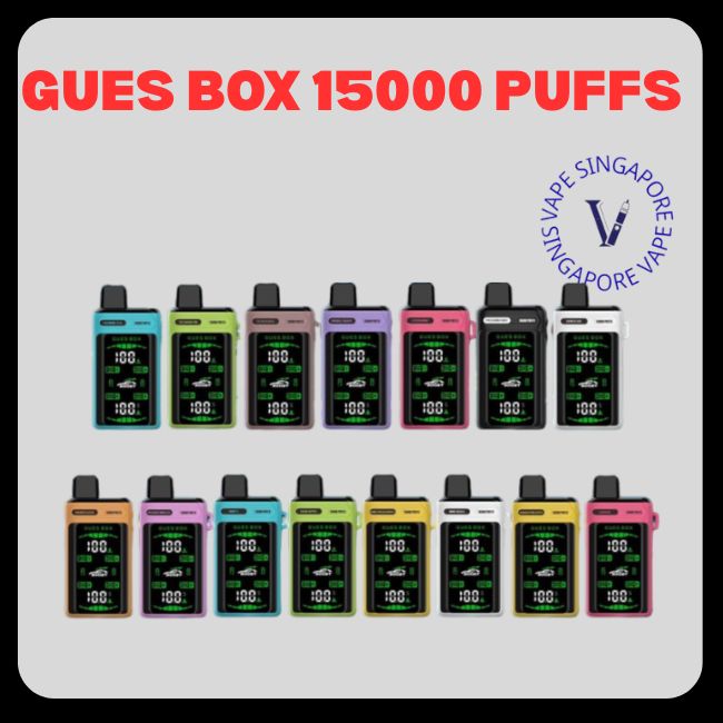 Gues Box 15000 Puffs - Vape Singapore SG Vape