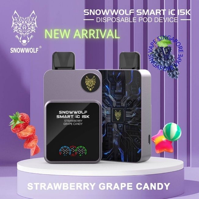 Snowwolf Smart IC 15000 Puff - Vape Singapore SG Vape