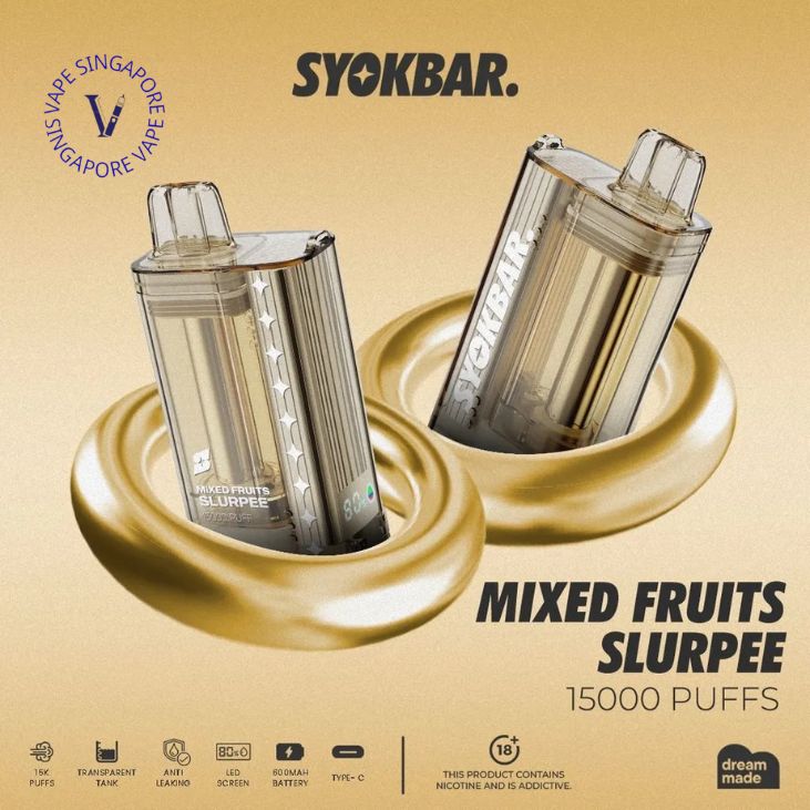 Syokbar 15000 Puff - Vape Singapore SG Vape
