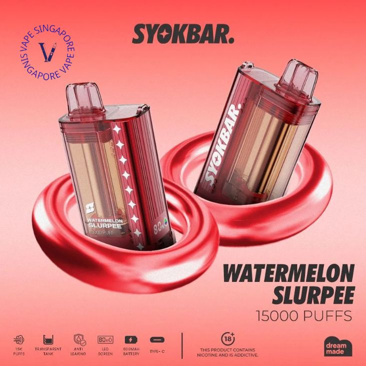 Syokbar 15000 Puff - Vape Singapore SG Vape