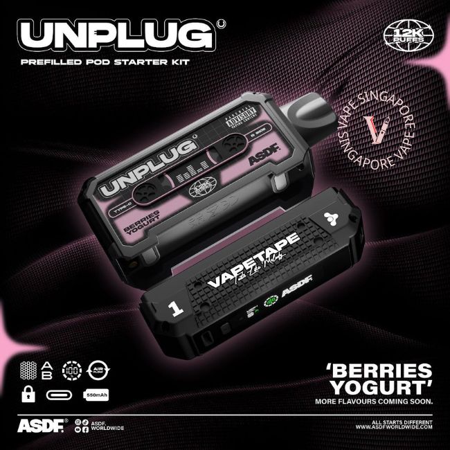 Vapetape Offgrid/Unplug Starter Kit 12000 Puff - Vape Singapore SG Vape