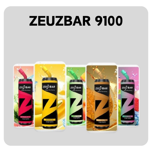 Zeuz Bar 9100 puff disposable vape - Vape Singapore SG Vape